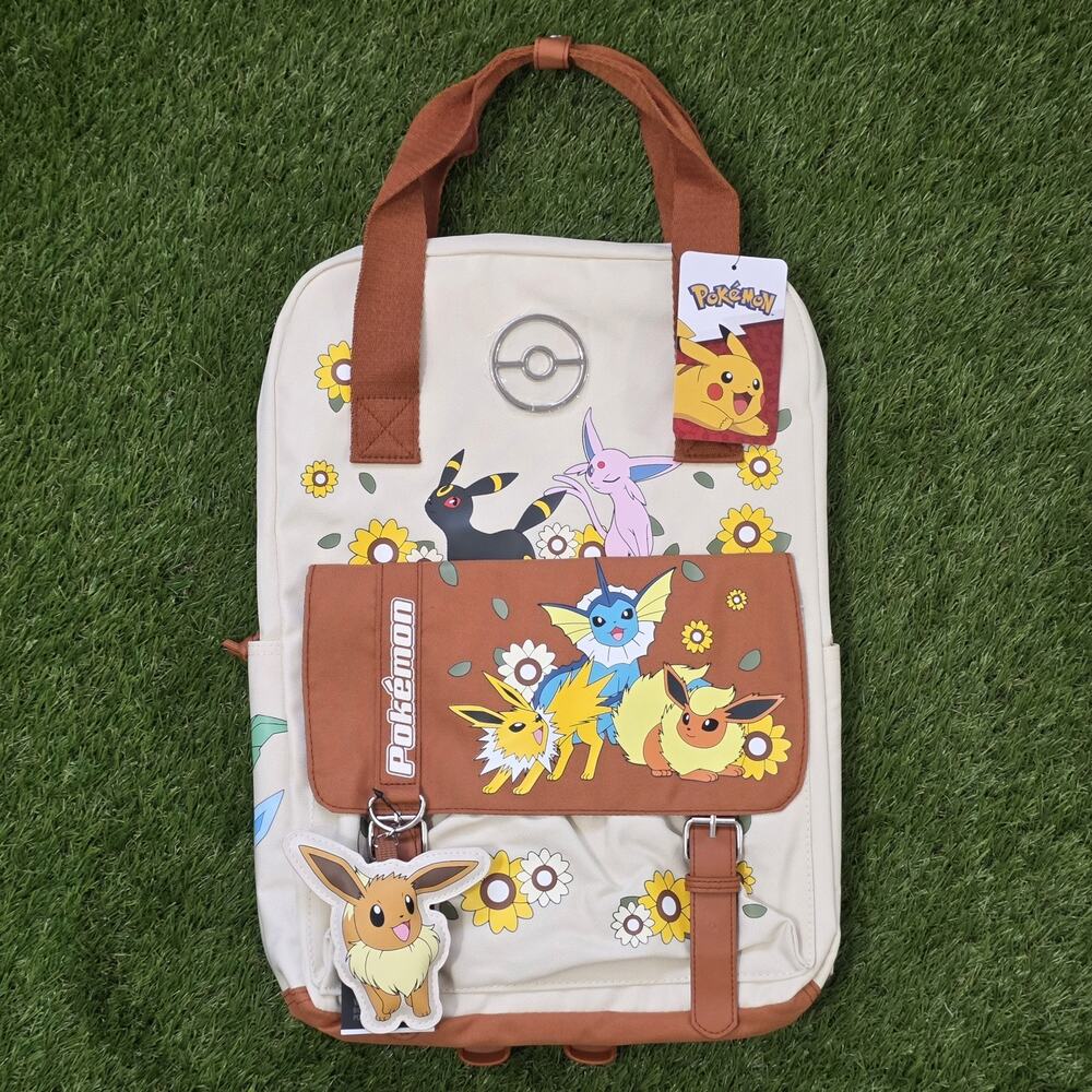 Pokemon Eevee Evolutions Backpack New - Picture 1 of 5
